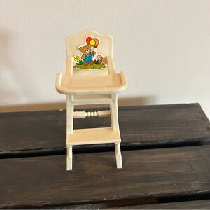 Vintage Meritus 1982 Dollhouse High Chair